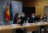 Reunión con la Ministra de Asuntos Sociales y Director General de los Derechos de los Animales.